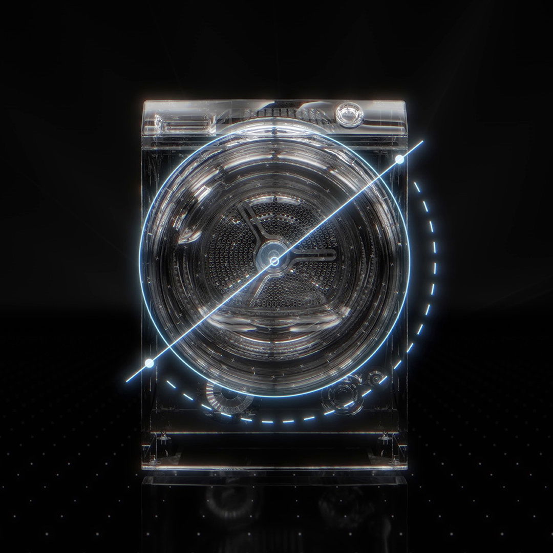 Sušička prádla HAIER HD80-C367U1-S X SERIES 7