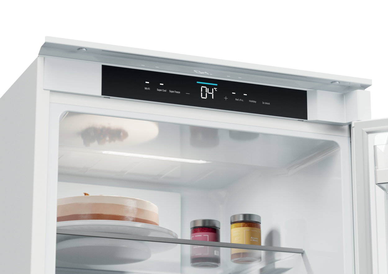Refrigerator HAIER EHBQW5518E ID TITANIUM 2