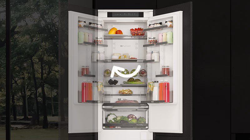 Refrigerator HAIER EHBQW5518E ID TITANIUM 2