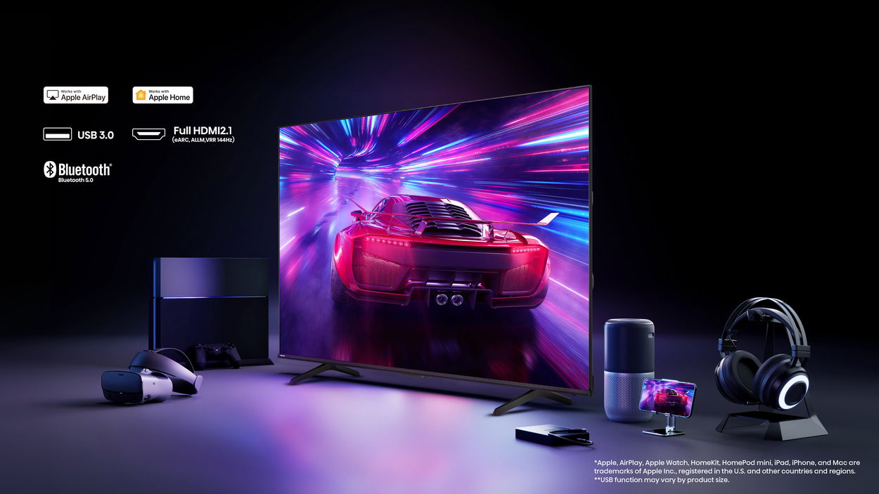 Televize 100" Hisense 100E7Q PRO