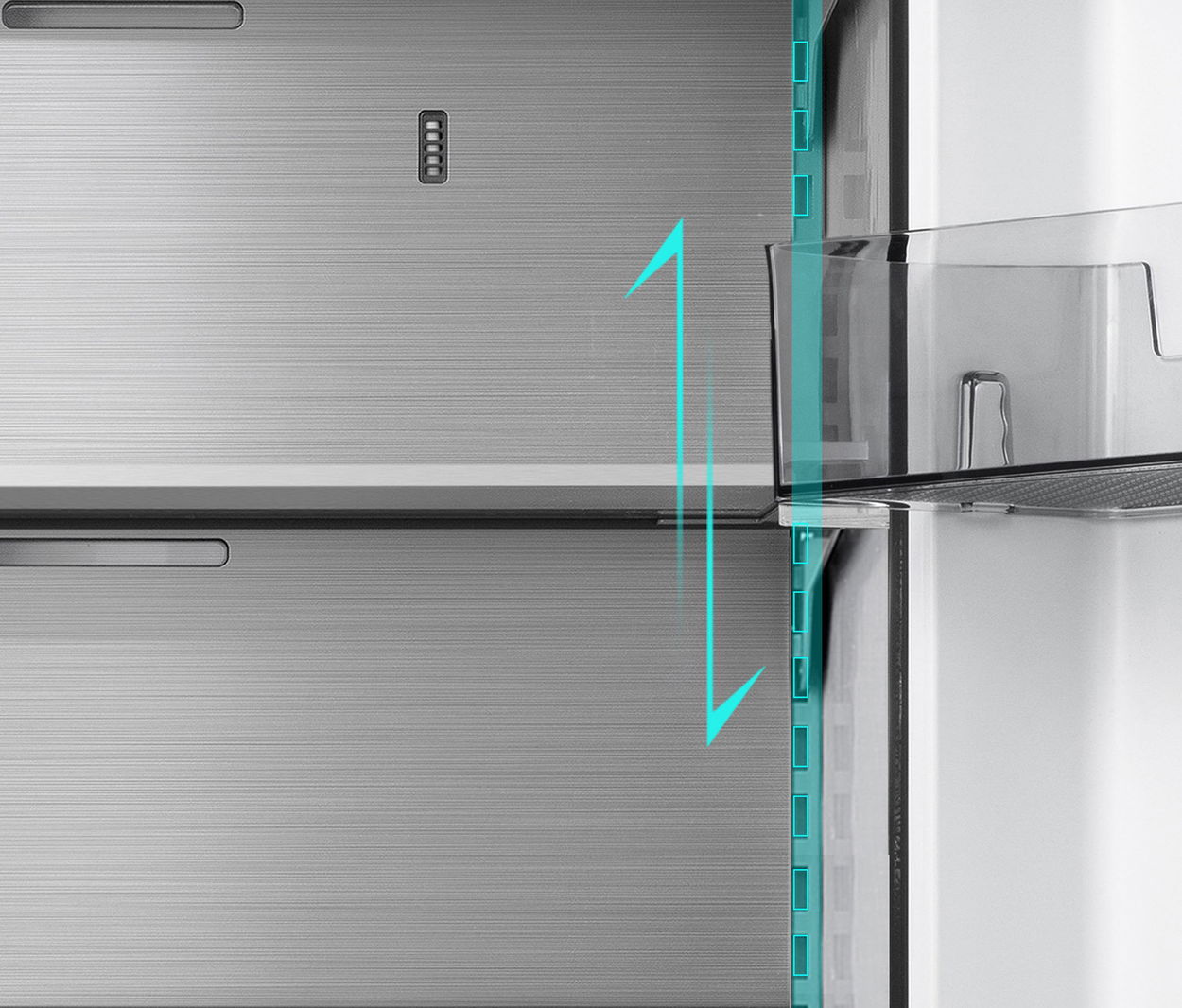 HISENSE RF749N4SWSE amerikai hűtőszekrény