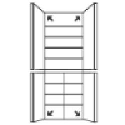 Americká lednice HISENSE RS3P538NEWE