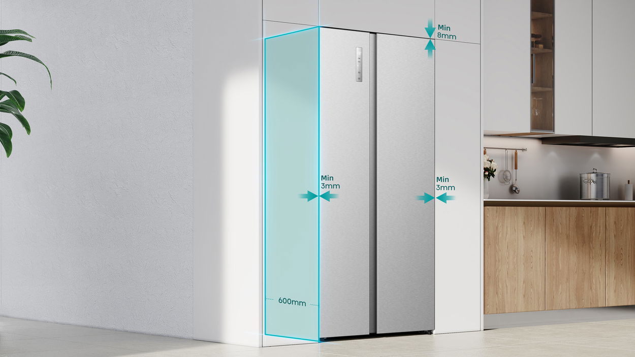 Americká lednice HISENSE RS3P538NEWE