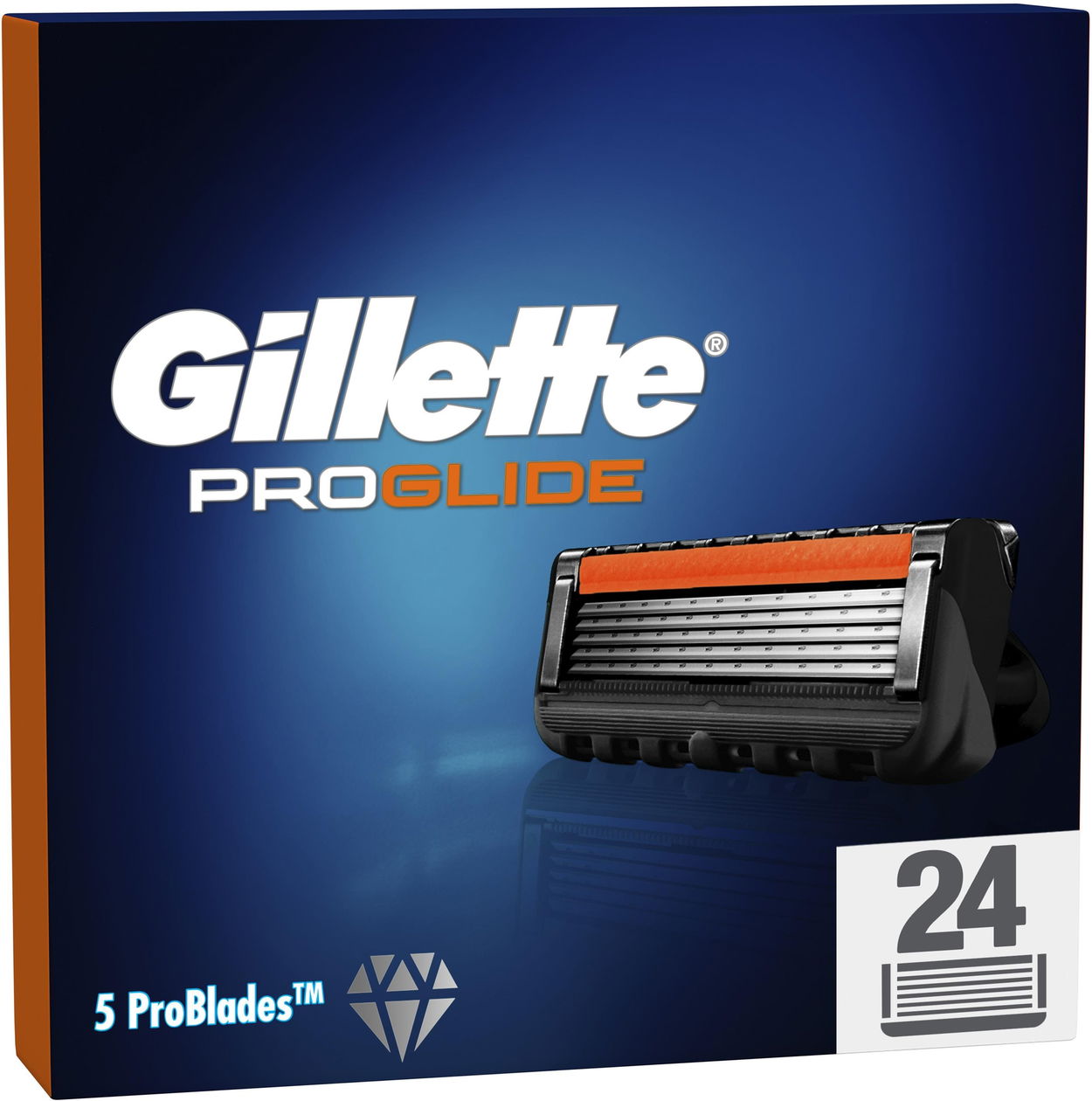 Pánské náhradní hlavice GILLETTE ProGlide 24 ks