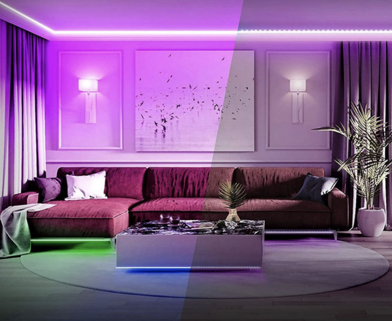 LED pásek BOT Smart LED pásek Neon, RGB, 5 m