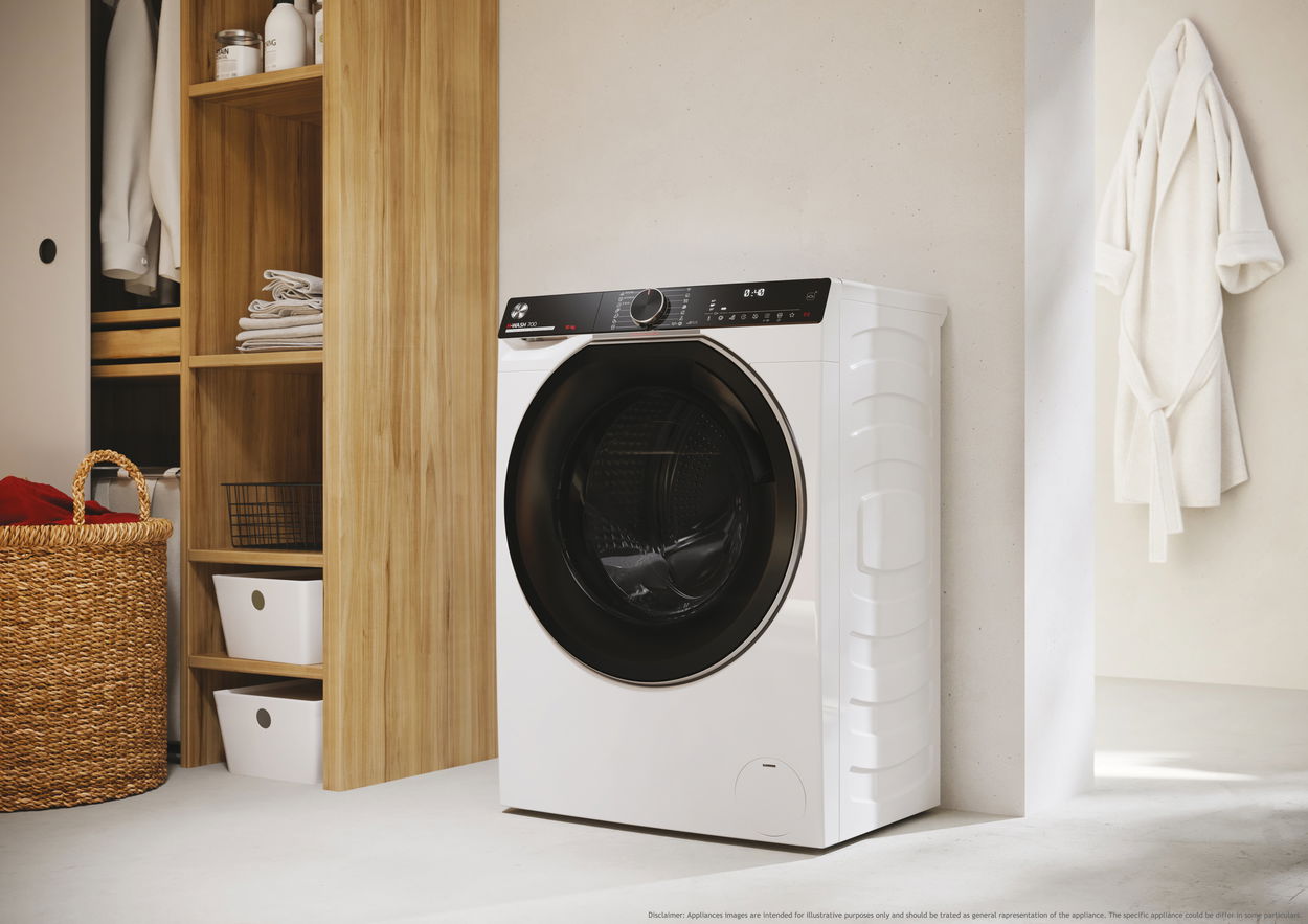 Pračka HOOVER H7W4 49MBC8-S H-WASH 700 SLIM