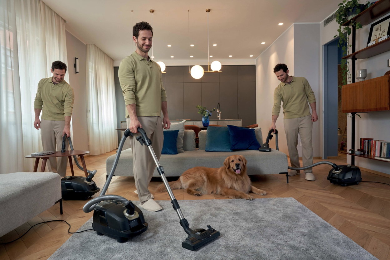 Staubsauger mit Beutel Hoover HE410P 011 HE4 PET