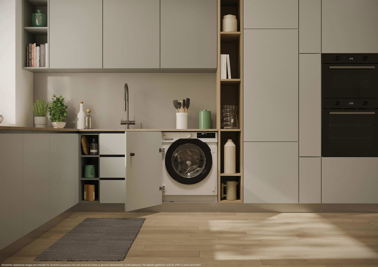 Vestavná pračka HOOVER BH4S69M6DB9J-S H-WASH 400