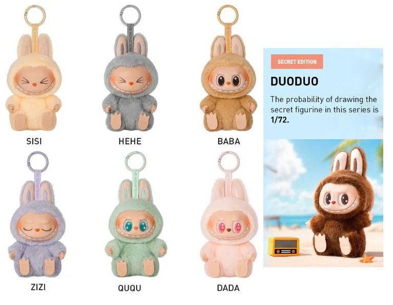 Plyšák Pop Mart Labubu The Monsters Have a Seat Blind Box