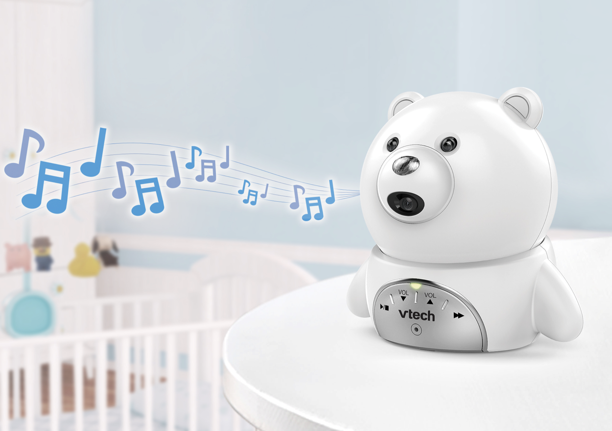 Baby monitor VTech BM5150-BEAR, baby video baby monitor with 5"