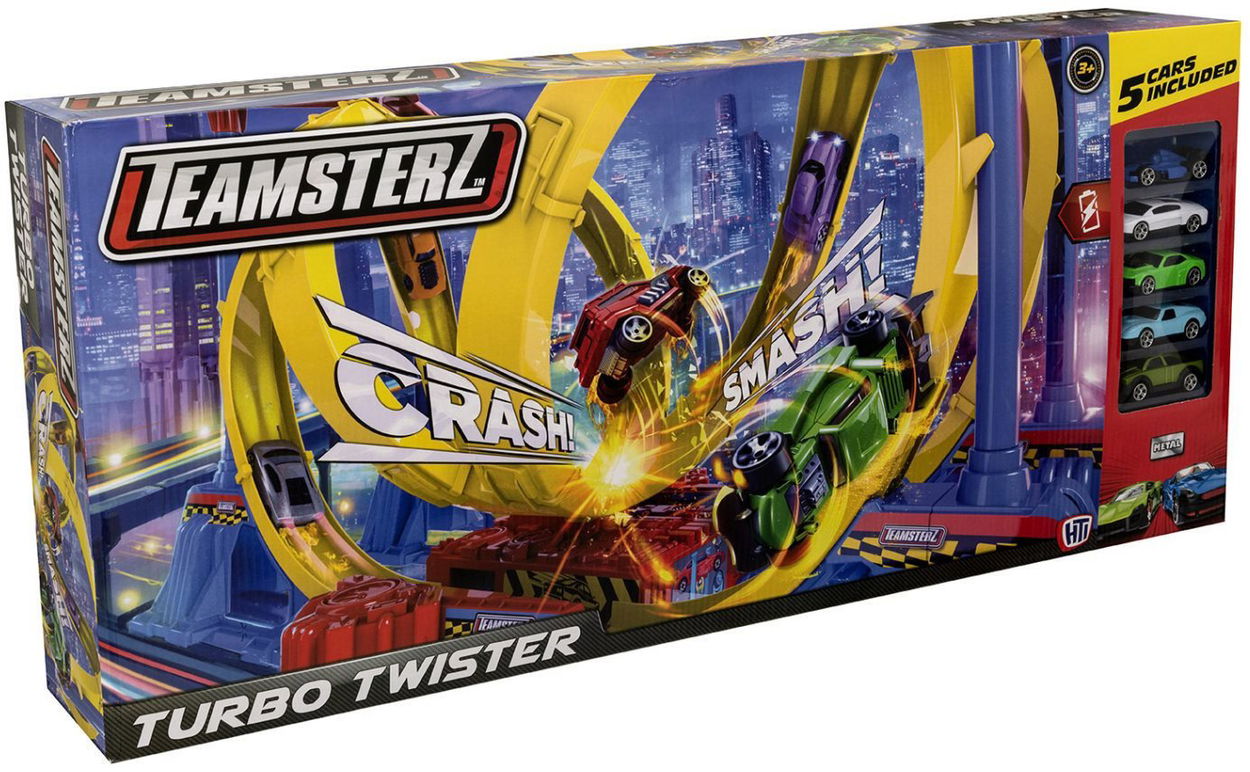 Autodráha HTI Toys Teamsterz dráha turbo twister