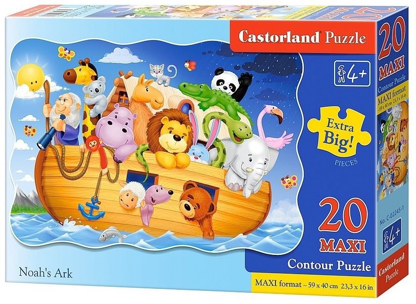 CASTORLAND Puzzle Noah_s Ark MAXI 20 pieces