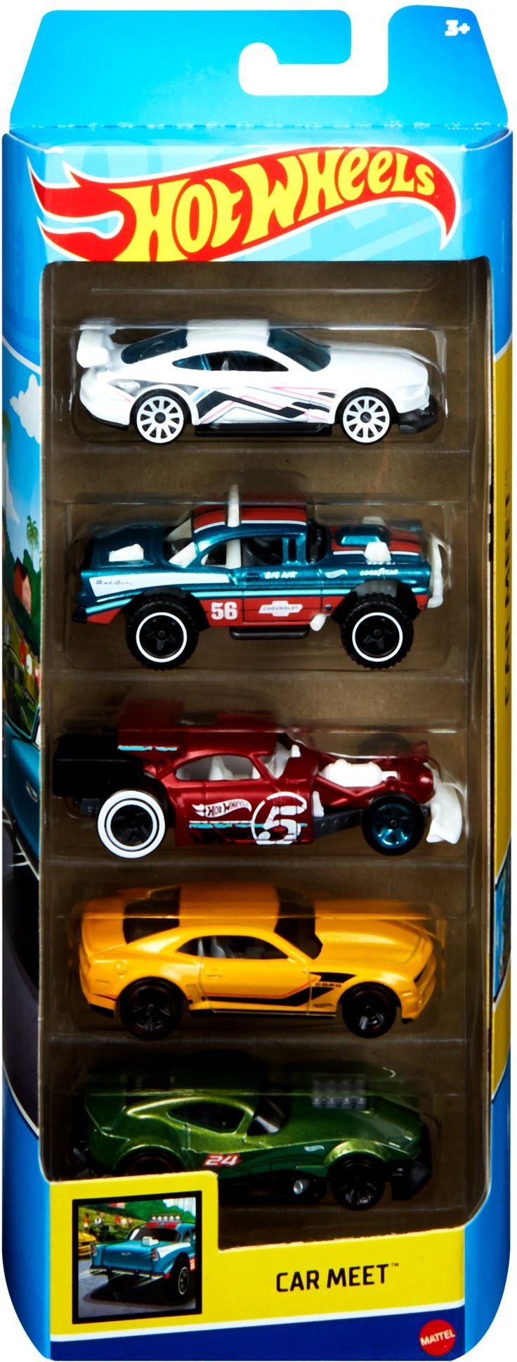 Hot Wheels Hot Wheels Angličáky 5ks