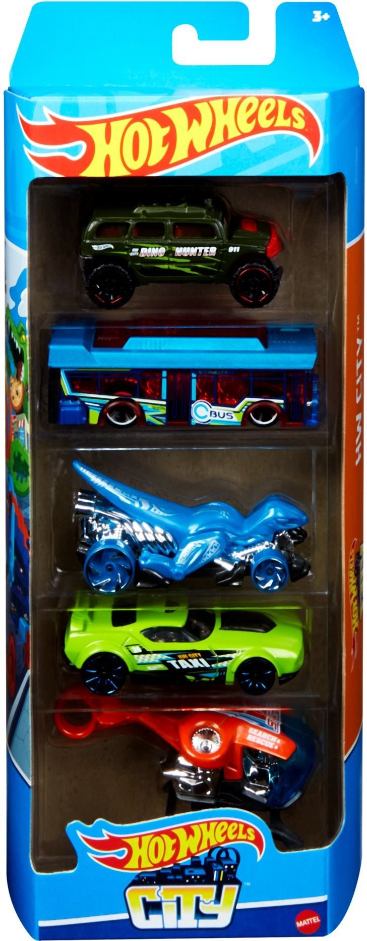 Hot Wheels Hot Wheels Angličáky 5ks