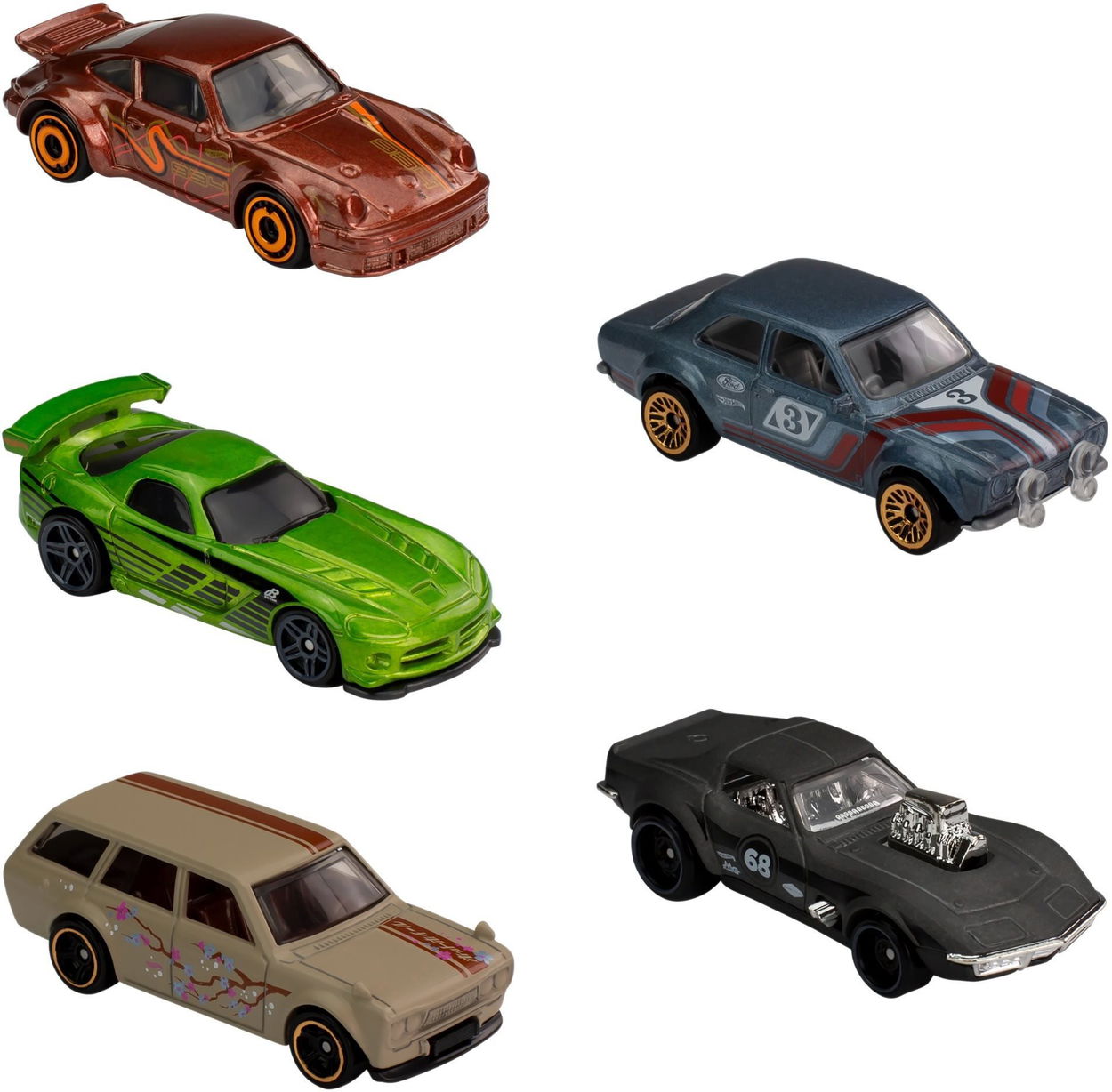 Hot Wheels Hot Wheels Angličáky 5ks