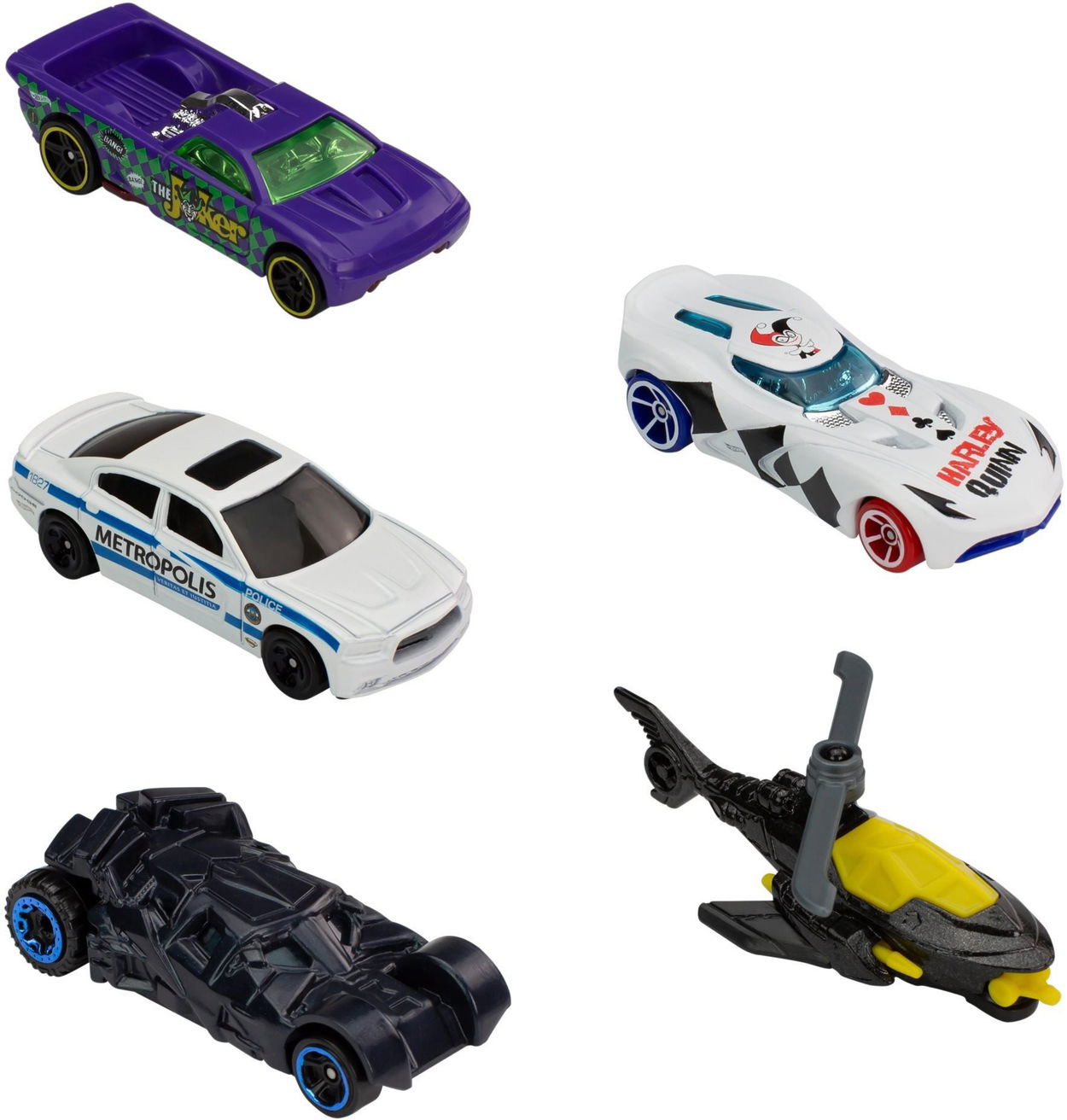 Hot Wheels Hot Wheels Angličáky 5ks