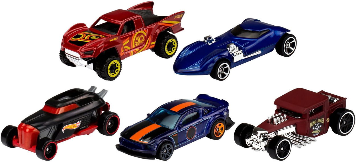 Hot Wheels Hot Wheels Angličáky 5ks