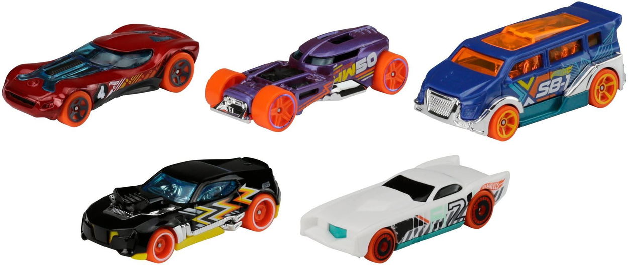 Hot Wheels Hot Wheels Angličáky 5ks