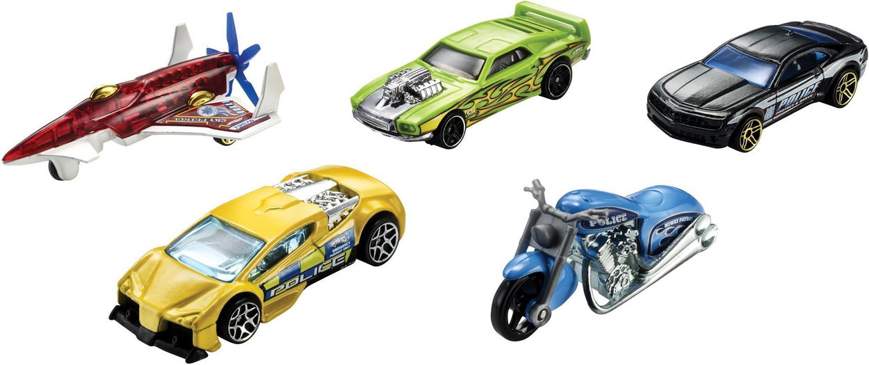 Hot Wheels Hot Wheels Angličáky 5ks
