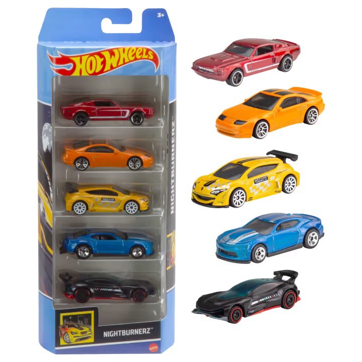 Hot Wheels Hot Wheels Angličáky 5ks