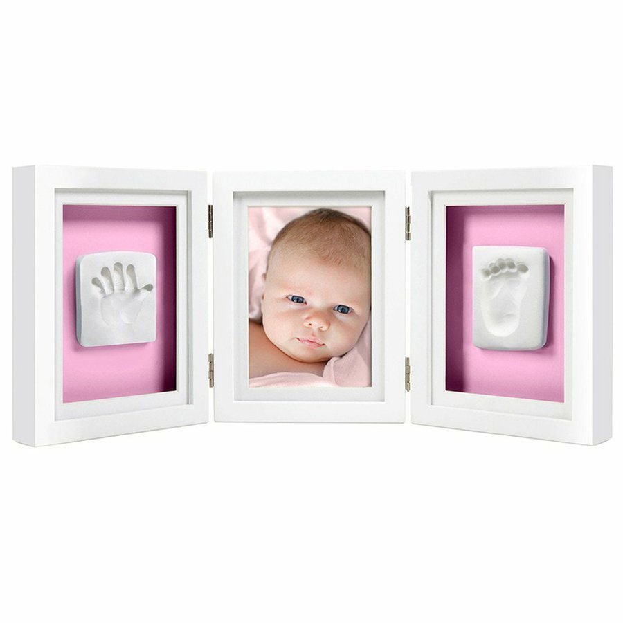 Pearhead Fingerprint Set Tabletop three-frame fingerprint set, white
