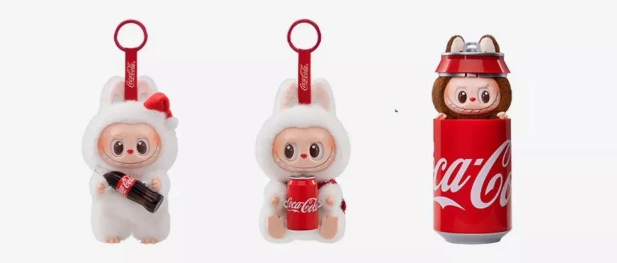 Plyšák Pop Mart Labubu The Monsters Coca Cola