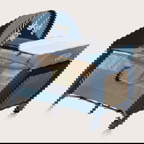 Cestovní postýlka Lionelo Sven Plus Blue Navy