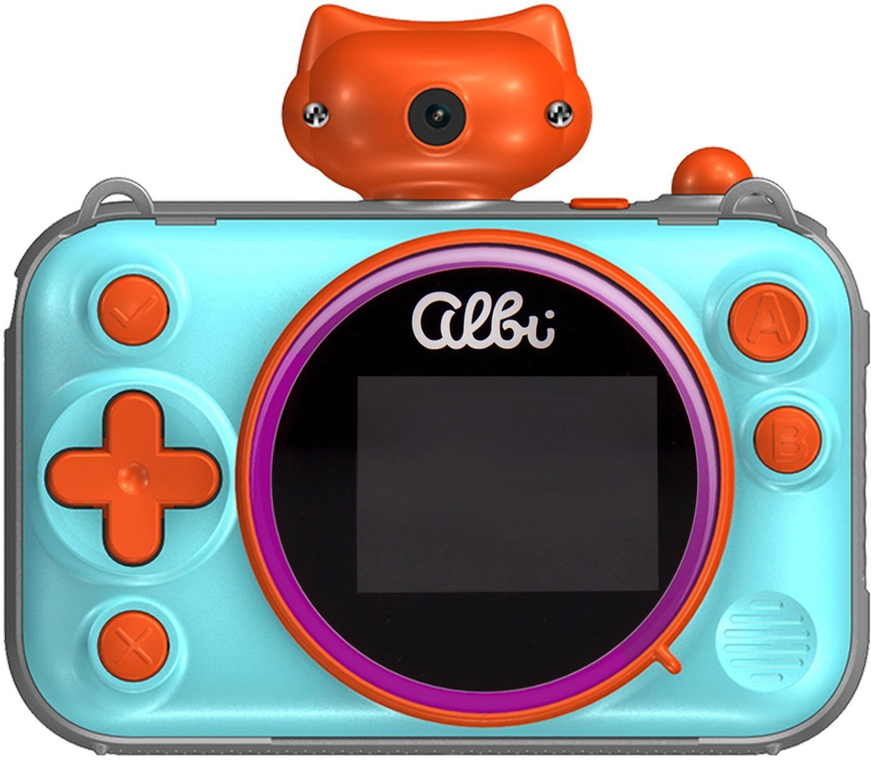 Dětský fotoaparát Foťák s termotiskem modrý