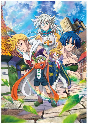 Dino Anime: Seven Deadly Sins - The Gang XL puzzle
