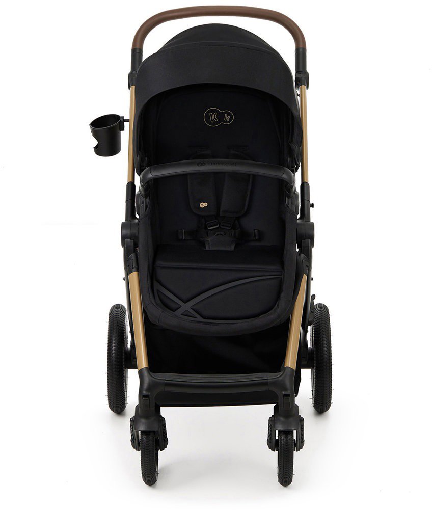 Kočárek Kinderkraft Moov 2 Air 3v1 Pure Black