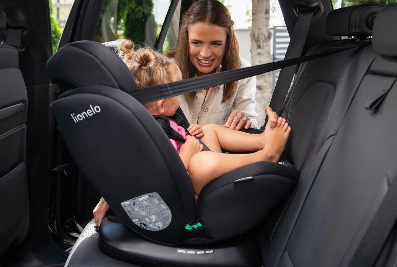 Lionelo Bastiaan i-size s isofixem Pink Baby