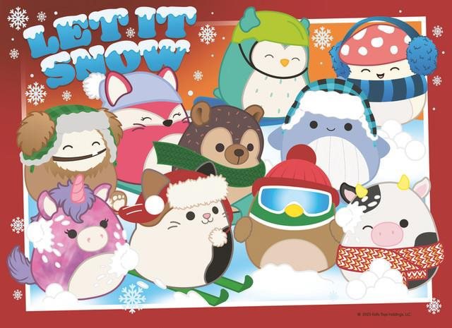 Ravensburger 057153 Squishmallows 4×100 pieces jigsaw puzzle