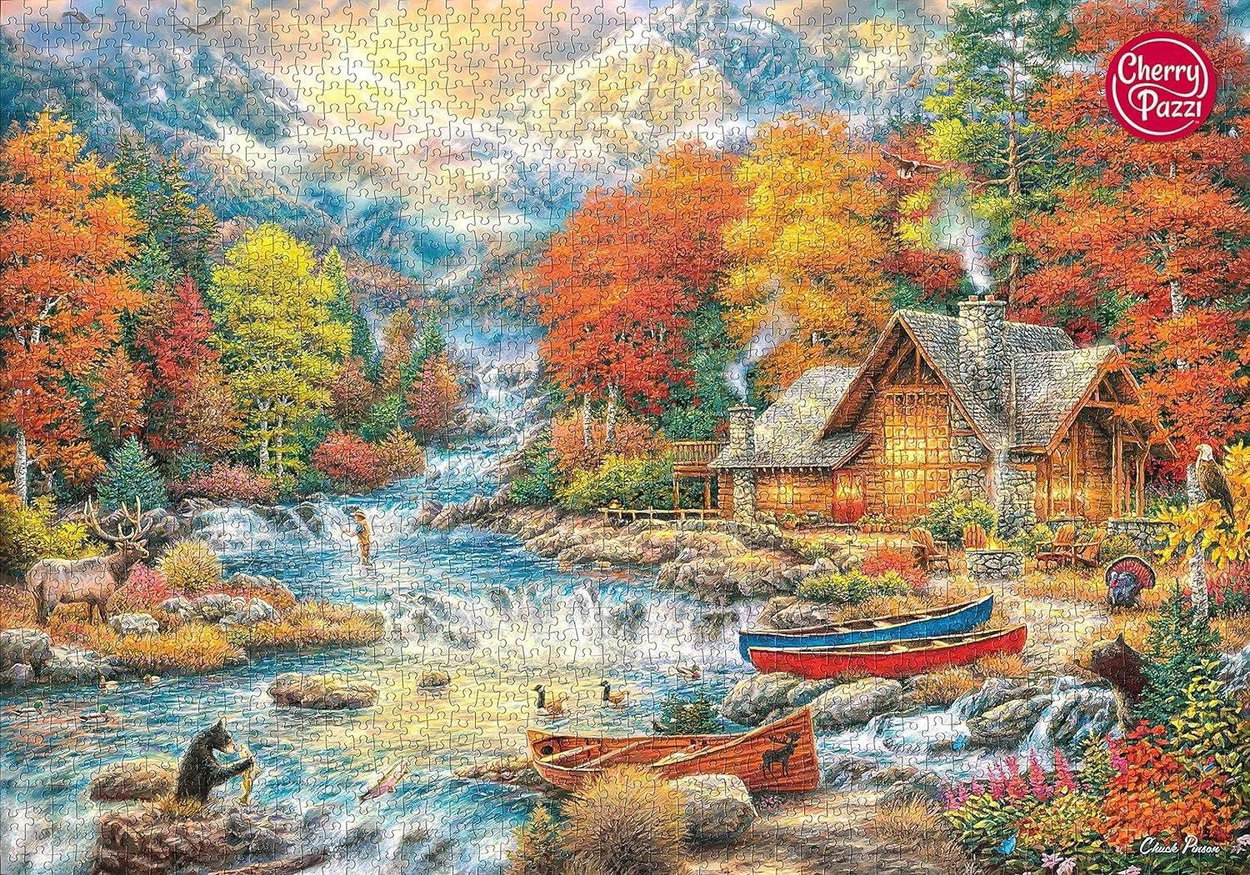 CHERRY PAZZI Treasures in the Wild 2000-piece puzzle