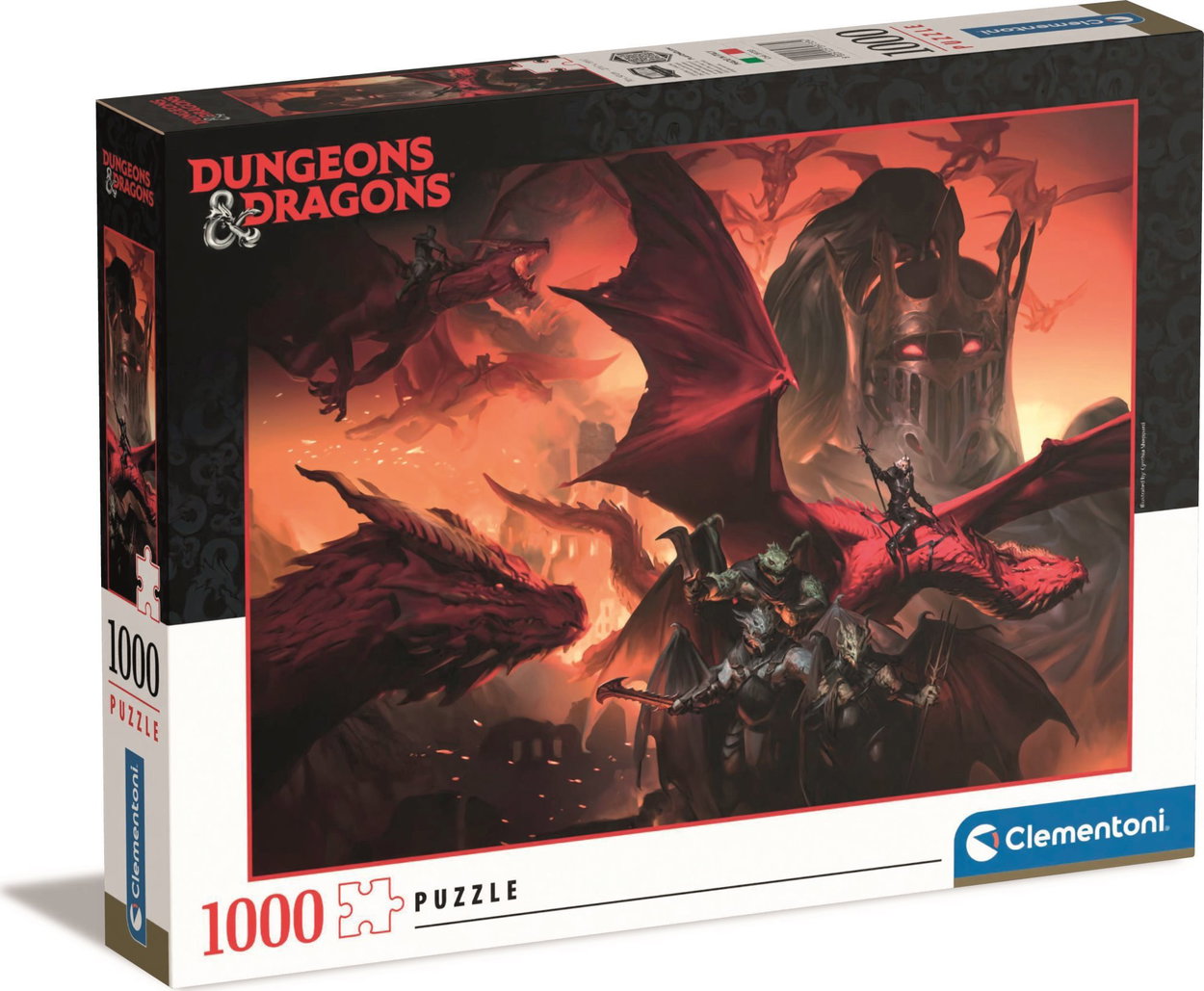 Clementoni Puzzle Dungeons & Dragons 1000 pieces