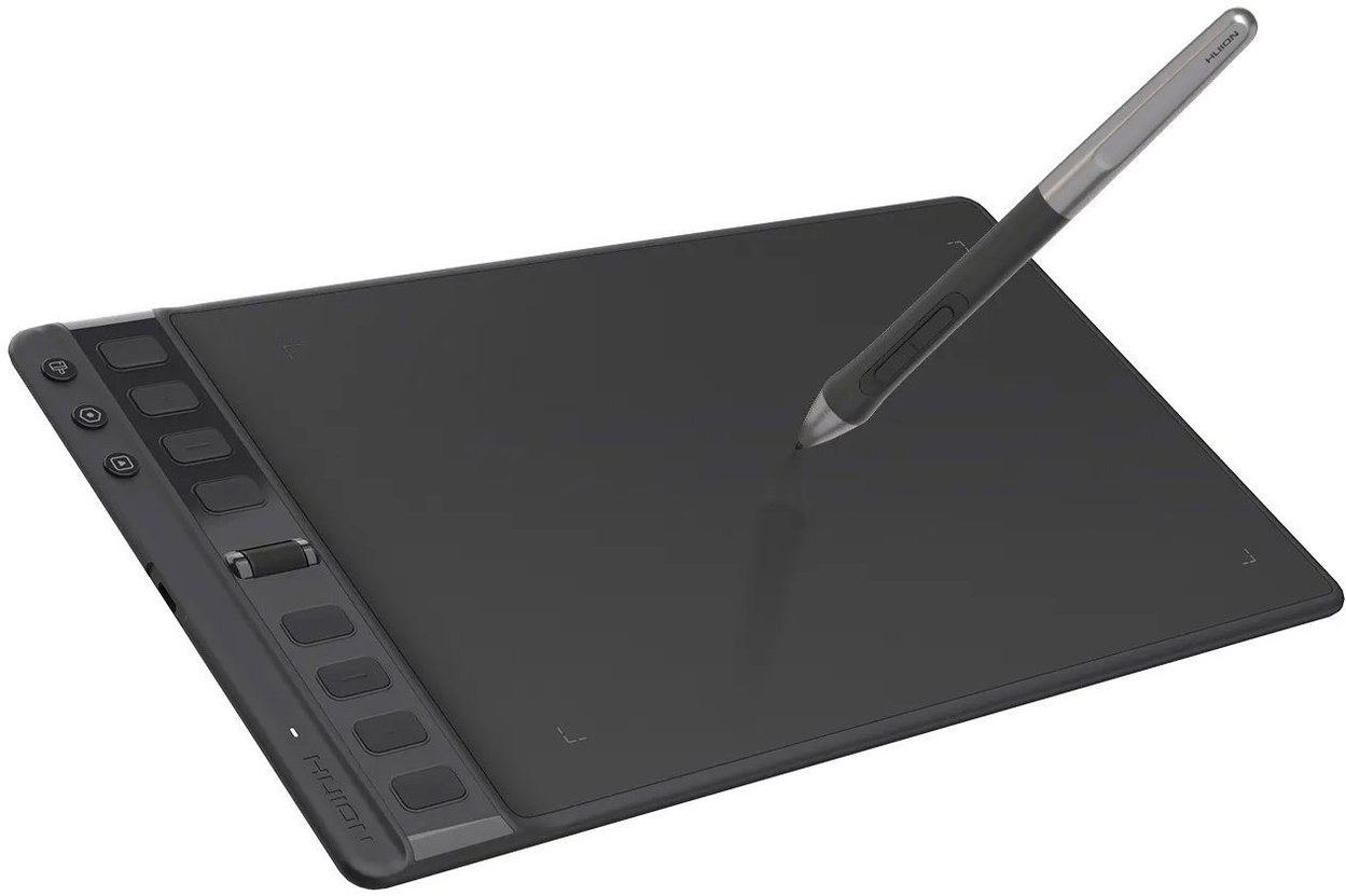 Huion Inspiroy 2 M Graphics Tablet, Black