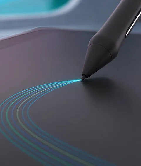 Huion Kamvas 13 Gen 3 Graphics Tablet with Stand