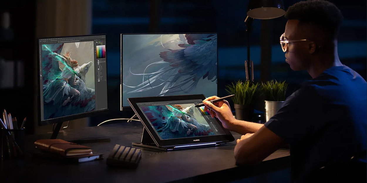 Huion Kamvas Pro 16 Plus 4K Graphics Tablet