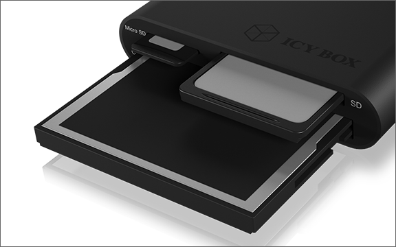 Icy Box IB-CR301-U3 card reader with USB 3.0
