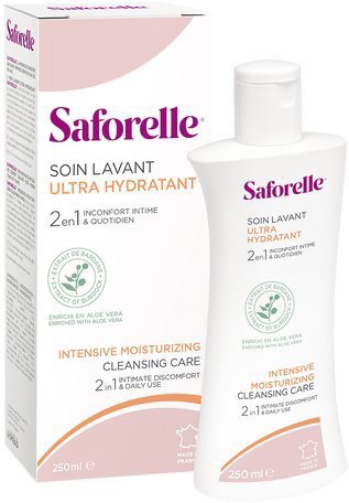 SAFORELLE Intensive Moisturizing Cleansing Care Intimate Gel 250ml
