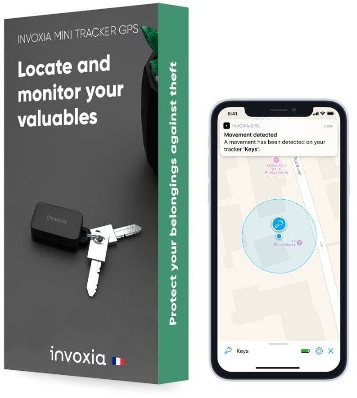 GPS lokátor Invoxia GPS Mini Tracker – Smart GPS lokátor