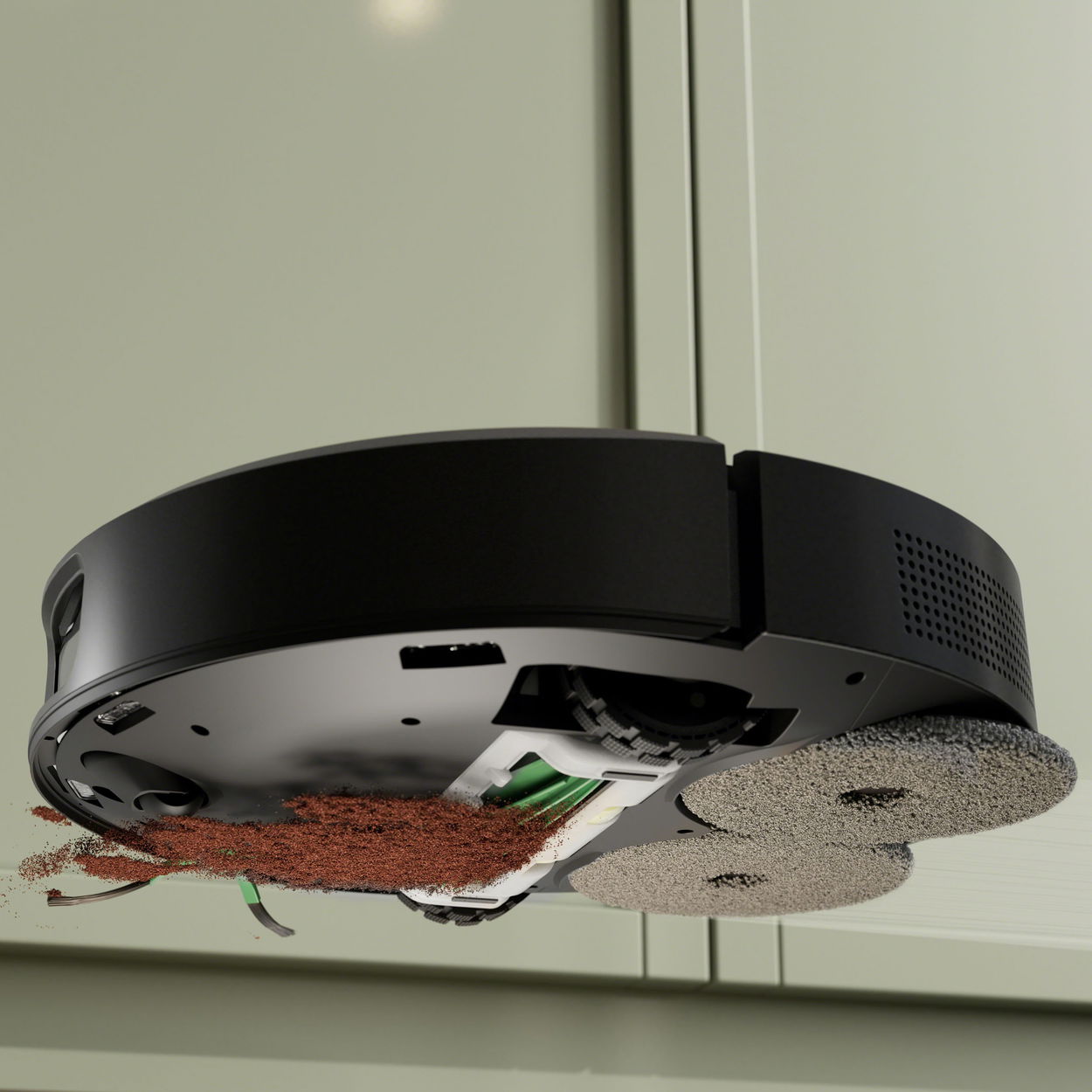Roboter-Staubsauger iRobot Roomba Plus 505 Combo + AutoWash-Dock Schwarz