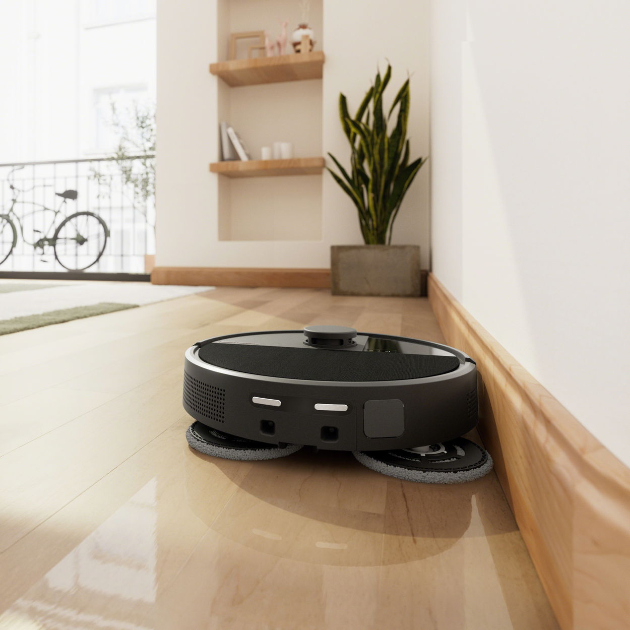 Roboter-Staubsauger iRobot Roomba Plus 505 Combo + AutoWash-Dock Schwarz