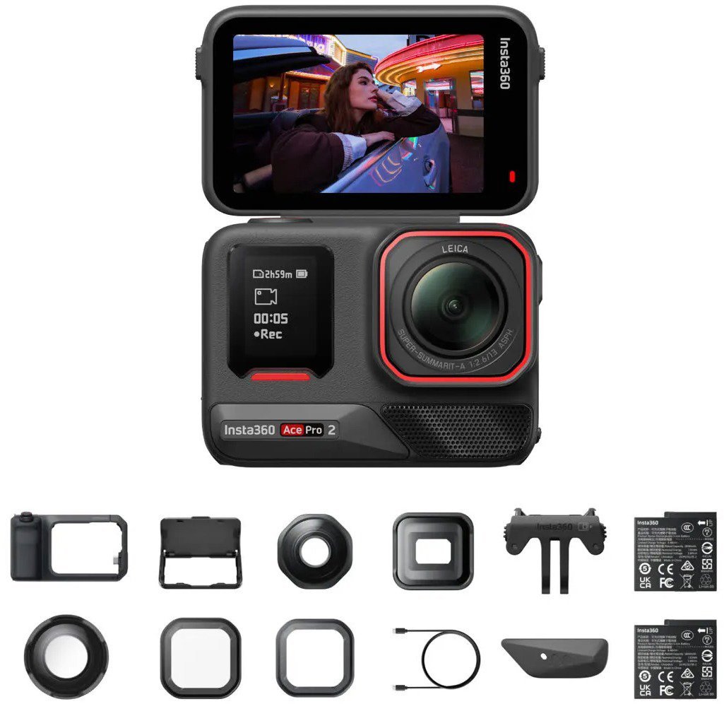 Insta360 Ace Pro 2 Ultimate Videography Bundle Outdoor Camera