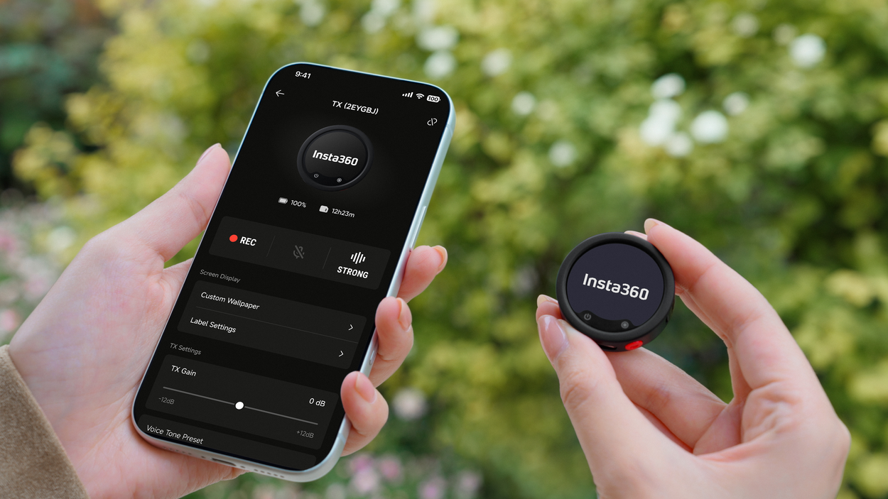 Insta360 Mic Pro (2 TX + 1 RX) Microphone