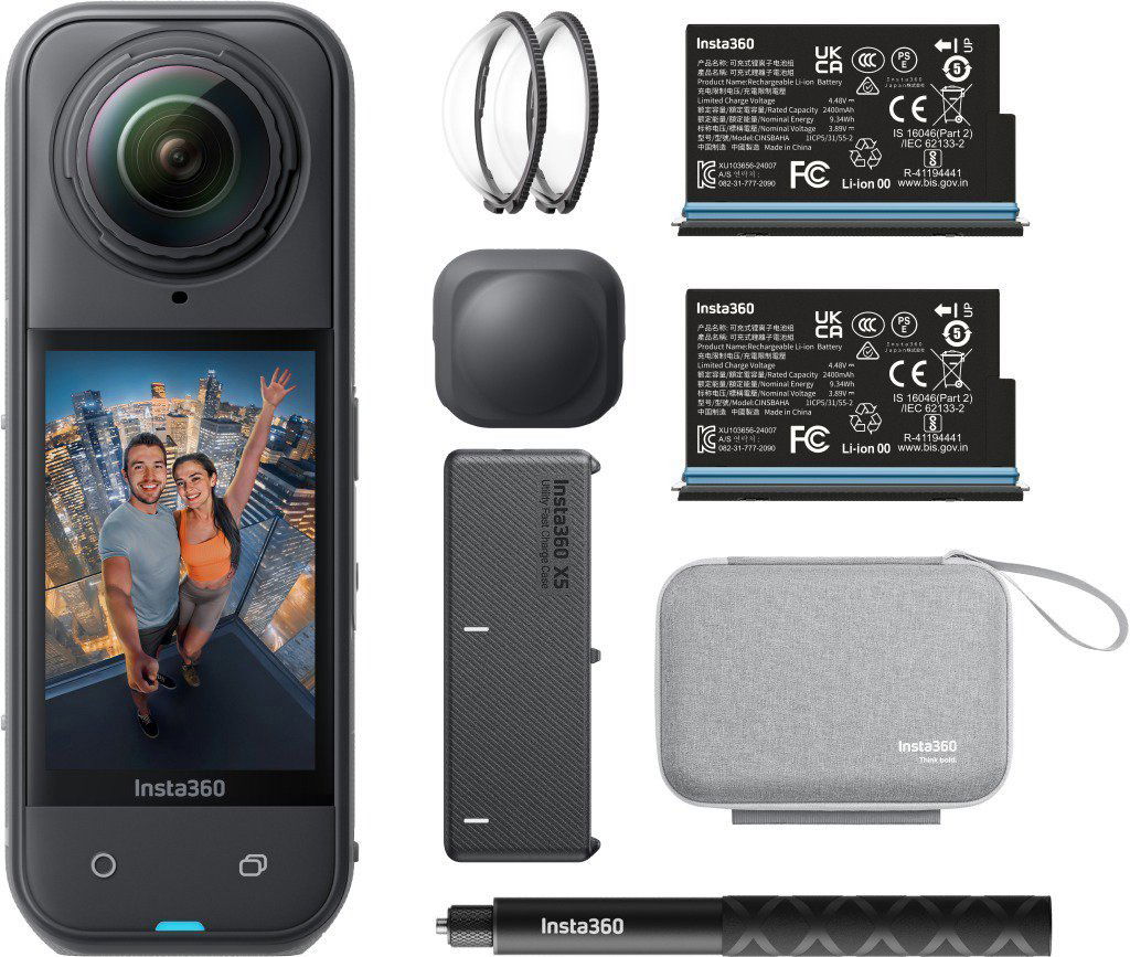 Insta360 X5 Essentials Bundle 360 fokos kamera