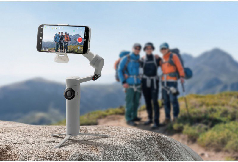 Insta360 Flow 2 AI Tracker Bundle Stone Gray stabilizátor