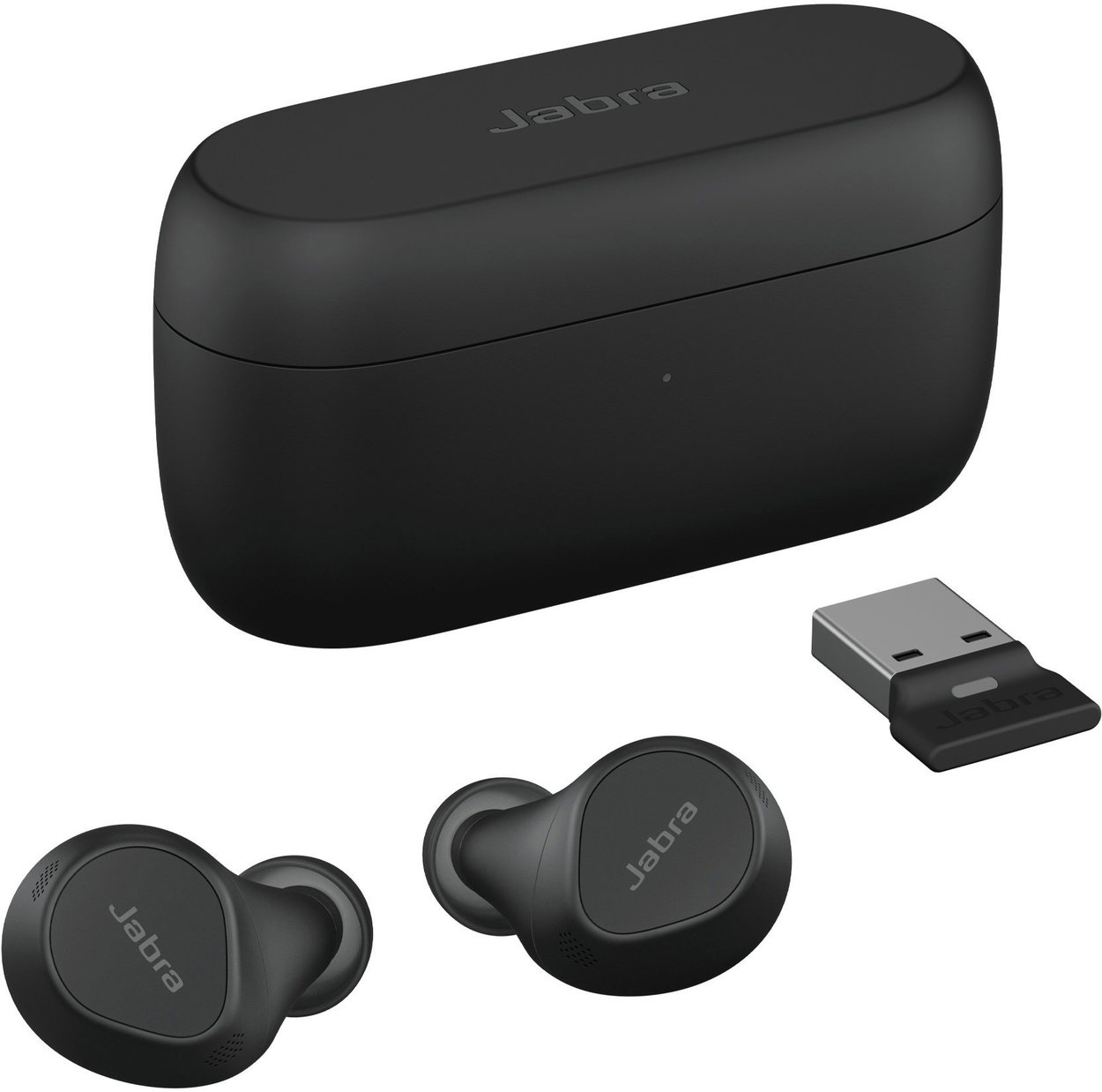 Jabra Evolve2 Buds UC, Link 390a Wireless Charging Pad