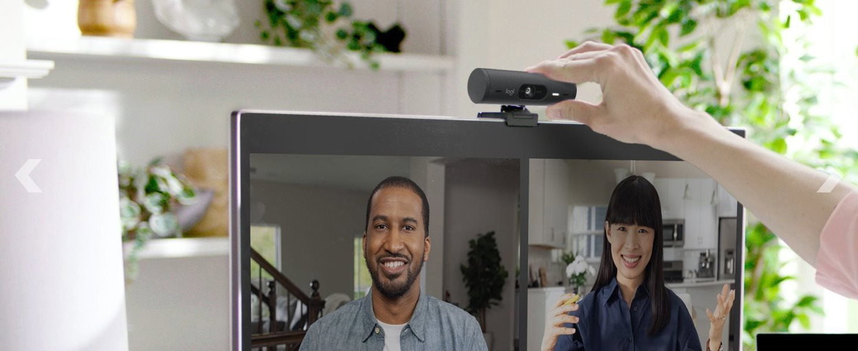 Logitech Brio 500 webcam - Graphite