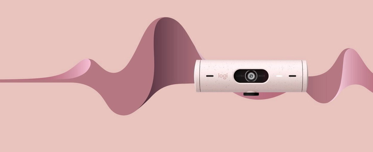 Logitech Brio 500 webcam - Rose