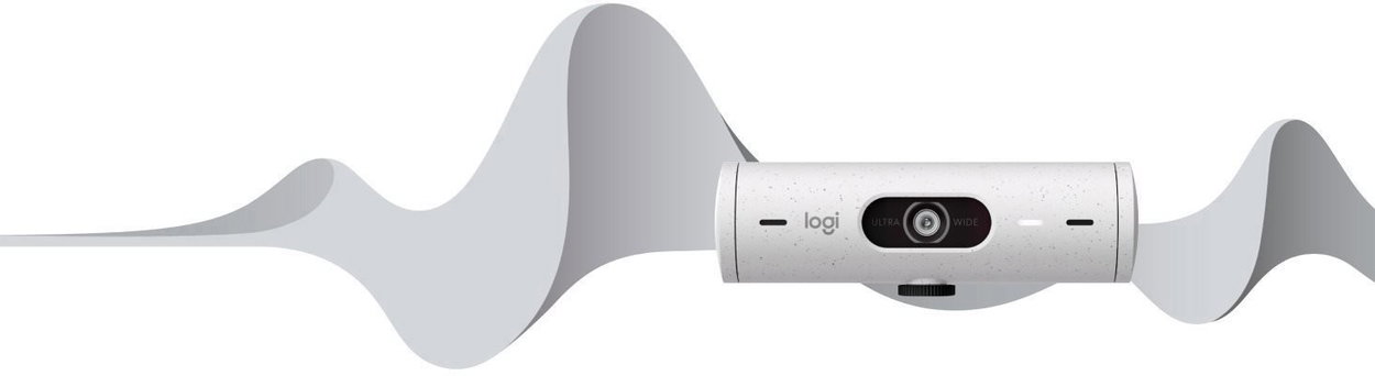 Logitech Brio 500 webcam - Off White